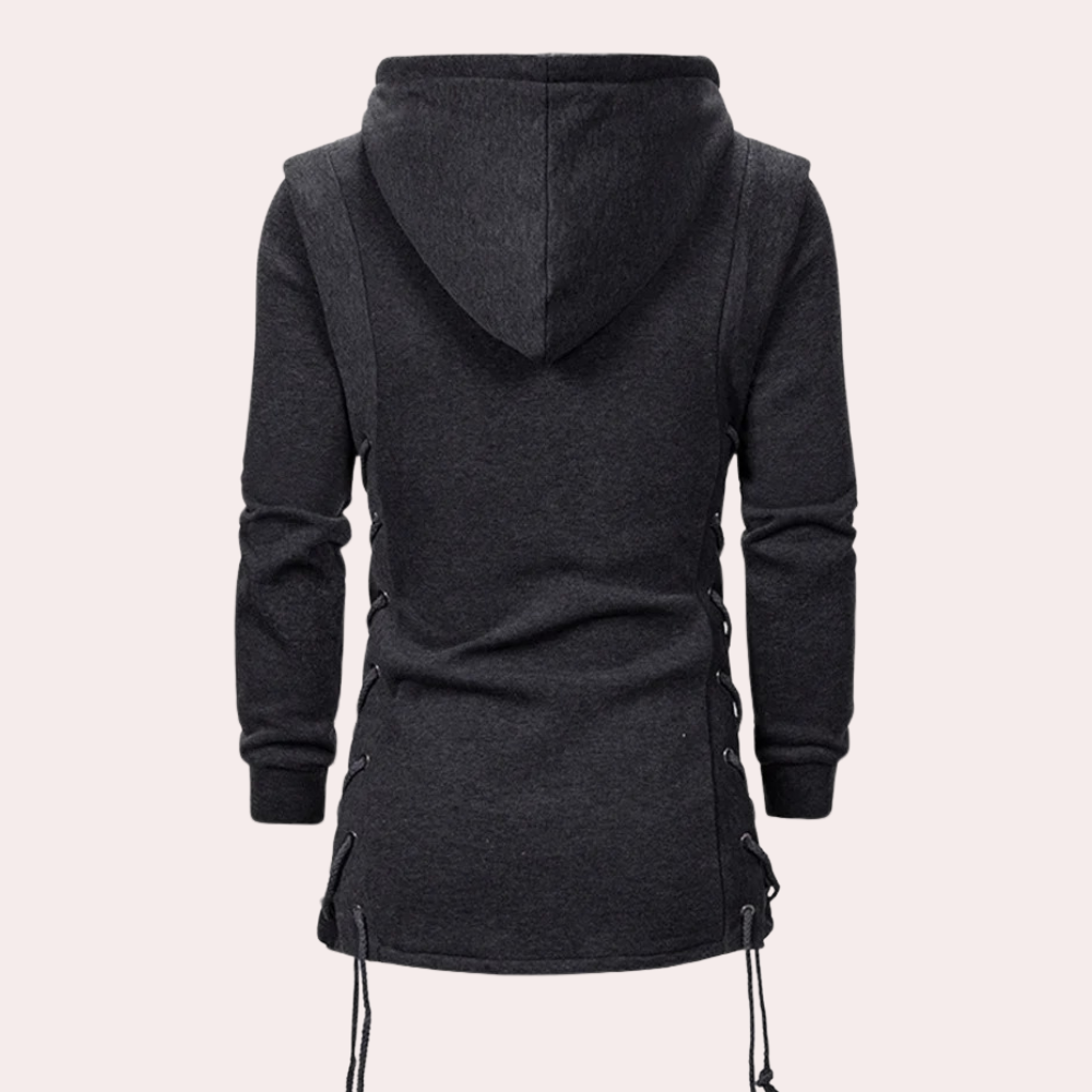 Finlay - Asymmetric Zip Hoodie