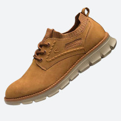 Michael - Knit Slip on Trainers — Khaki