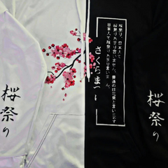 Damien - Blossom Print Hoodie
