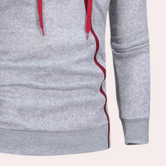 Chandler - Zip Hoodie with Contrast Cord