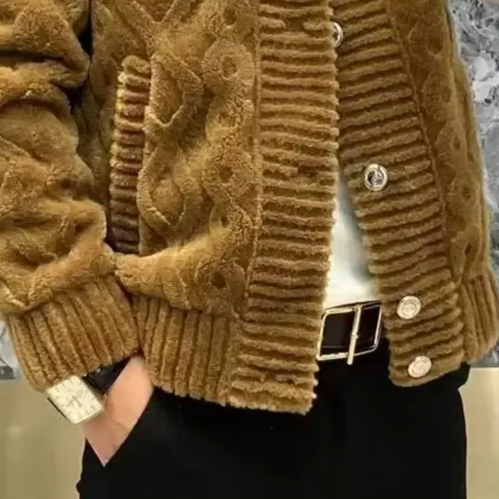 Bernard - Fleece Button Jacket