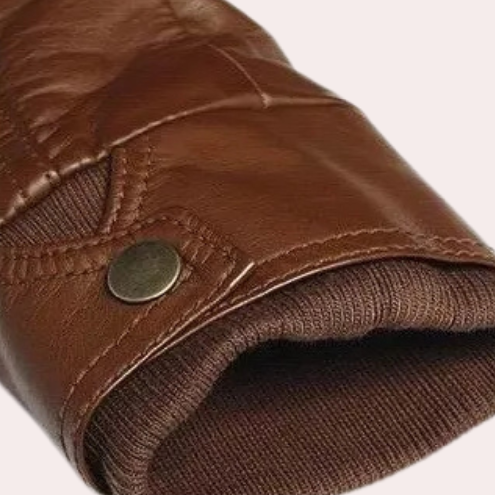 Cormac - Leather Biker Jacket