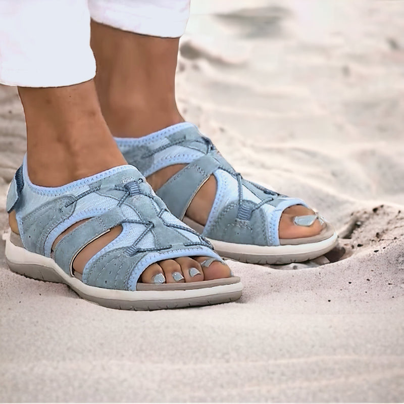 Layla - Velcro Beach Sandals