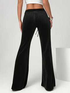 Anastasia - Velvet Wide Leg Trousers