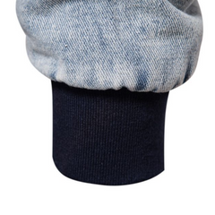Alastair - Denim Jacket with Fur Collar