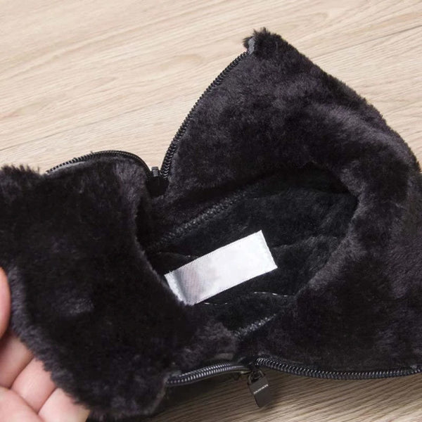 Shannon - Padded Fleece Ankle Boots