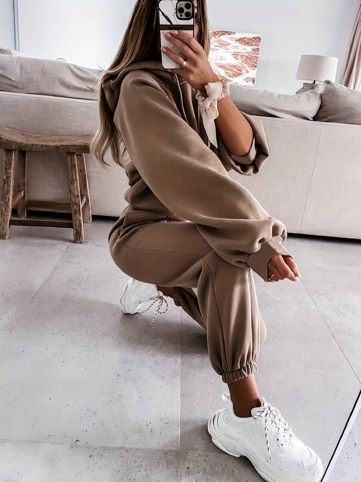 Stephanie - Oversized Hoodie Jogger Set