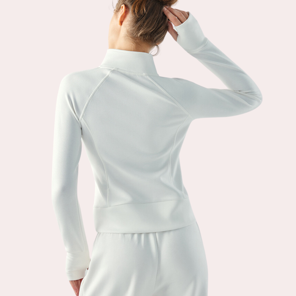 Eugenie - Zip Front Athletic Jacket