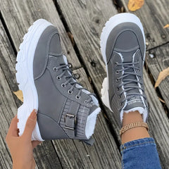 Bridget - High Top Sneaker Boots