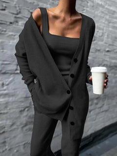 Caitlin - Knit Three Piece Set