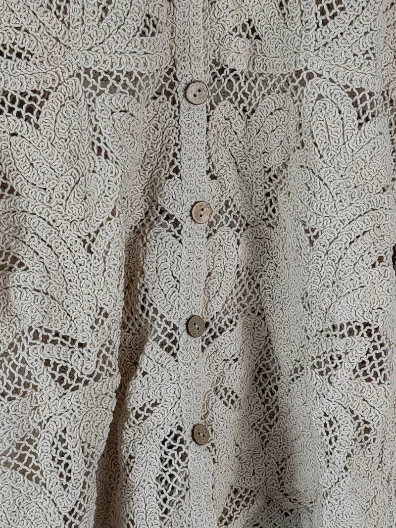 Magnolia - Crochet Knit Cardigan