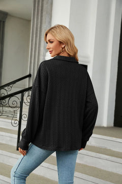 Marian - Textured Button Shacket