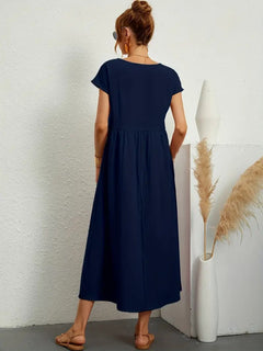 Francesca - Midi Dress with Pockets