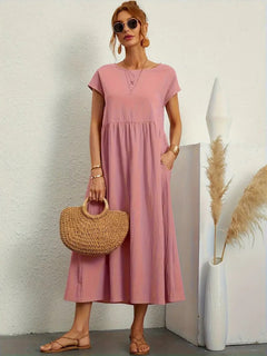 Francesca - Midi Dress with Pockets