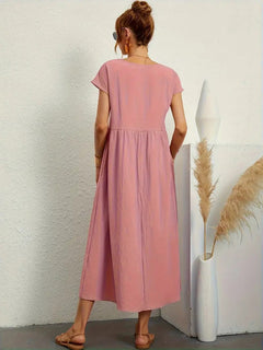 Francesca - Midi Dress with Pockets