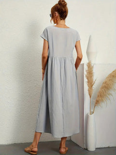 Francesca - Midi Dress with Pockets