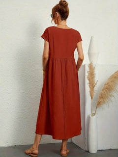 Francesca - Midi Dress with Pockets