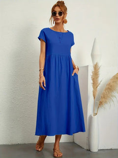 Francesca - Midi Dress with Pockets