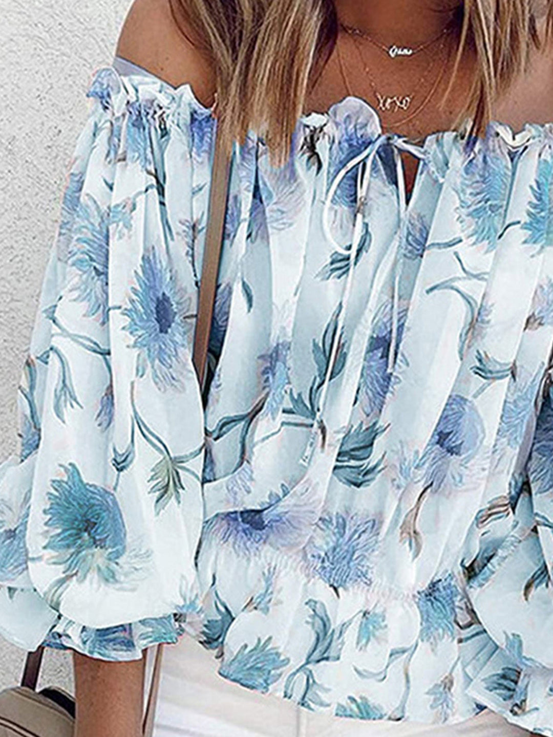 Mila - Floral Off Shoulder Blouse