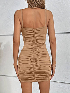 Alexandra - Ruched Bodycon Mini Dress