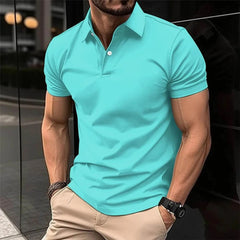 Clifford - Classic Polo Shirt — Aqua green