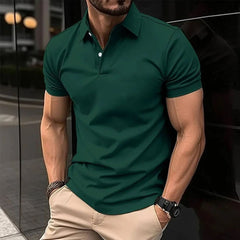 Clifford - Classic Polo Shirt — Dark green