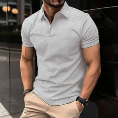 Clifford - Classic Polo Shirt — Light grey
