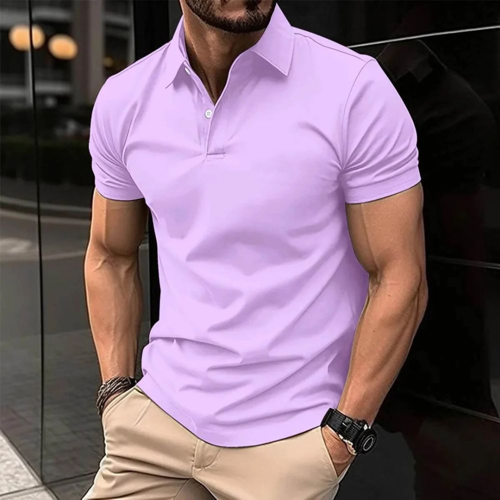Clifford - Classic Polo Shirt — Light purple