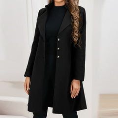Ashleigh - Tailored Coat with Buttons