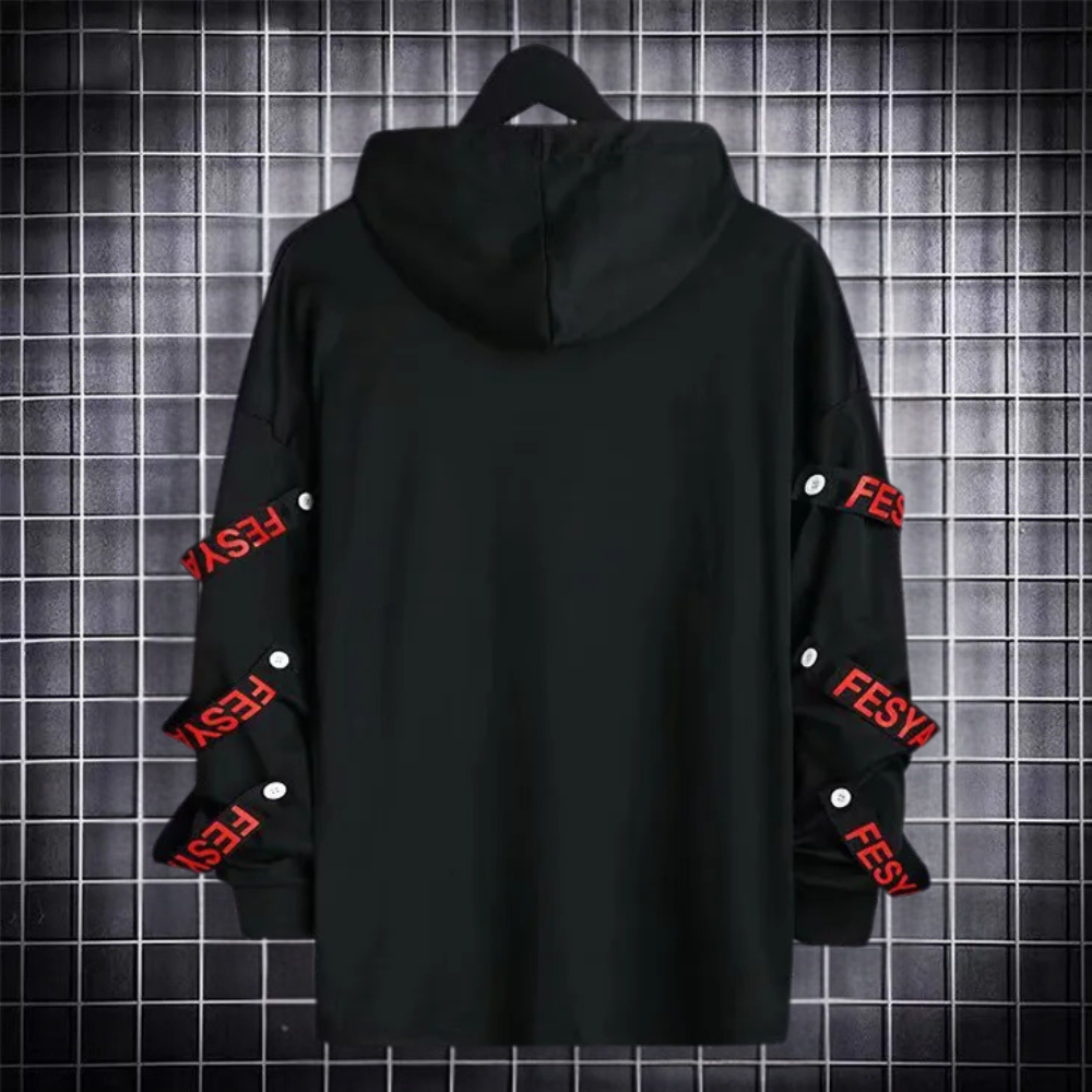 Fraser - Graphic Sleeve Hoodie