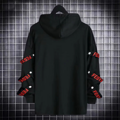 Fraser - Graphic Sleeve Hoodie