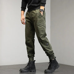 Sylvester - Multi Pocket Cargo Joggers — Army Green