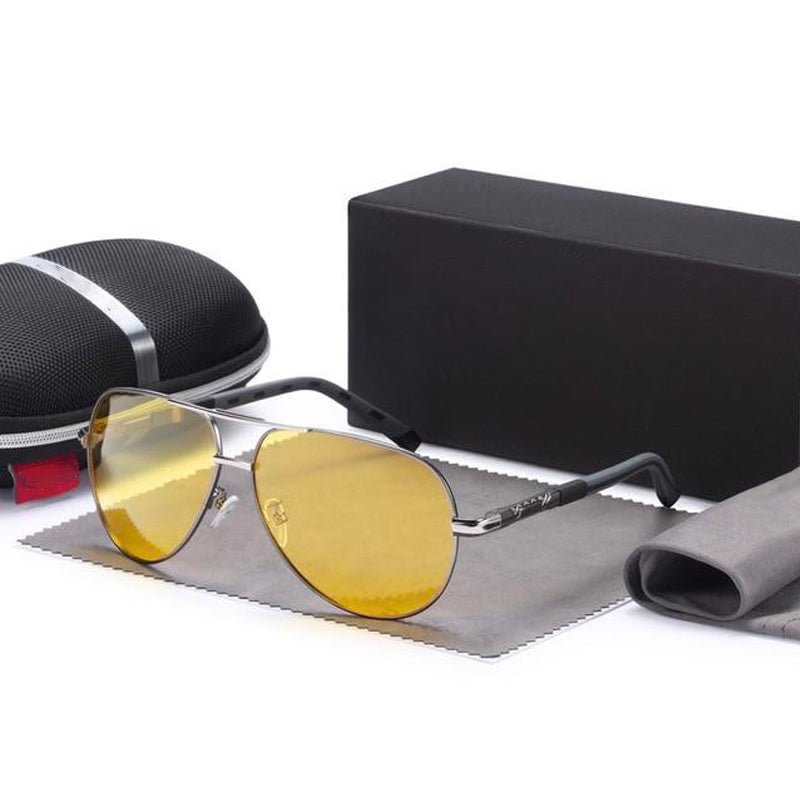 Sylvester - Aviator Sunglasses with Case