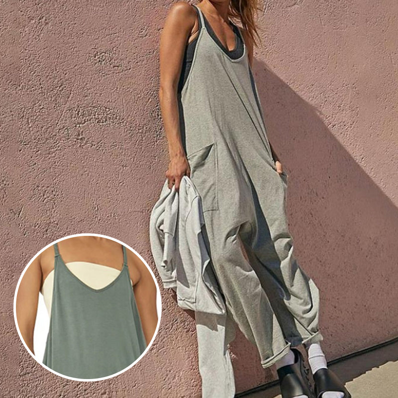 Sarah - Corduroy Pocket Dungarees