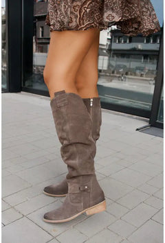 Wilhelmina - Slouch Knee High Boots