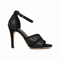 Violetta - Lace Stiletto Sandals
