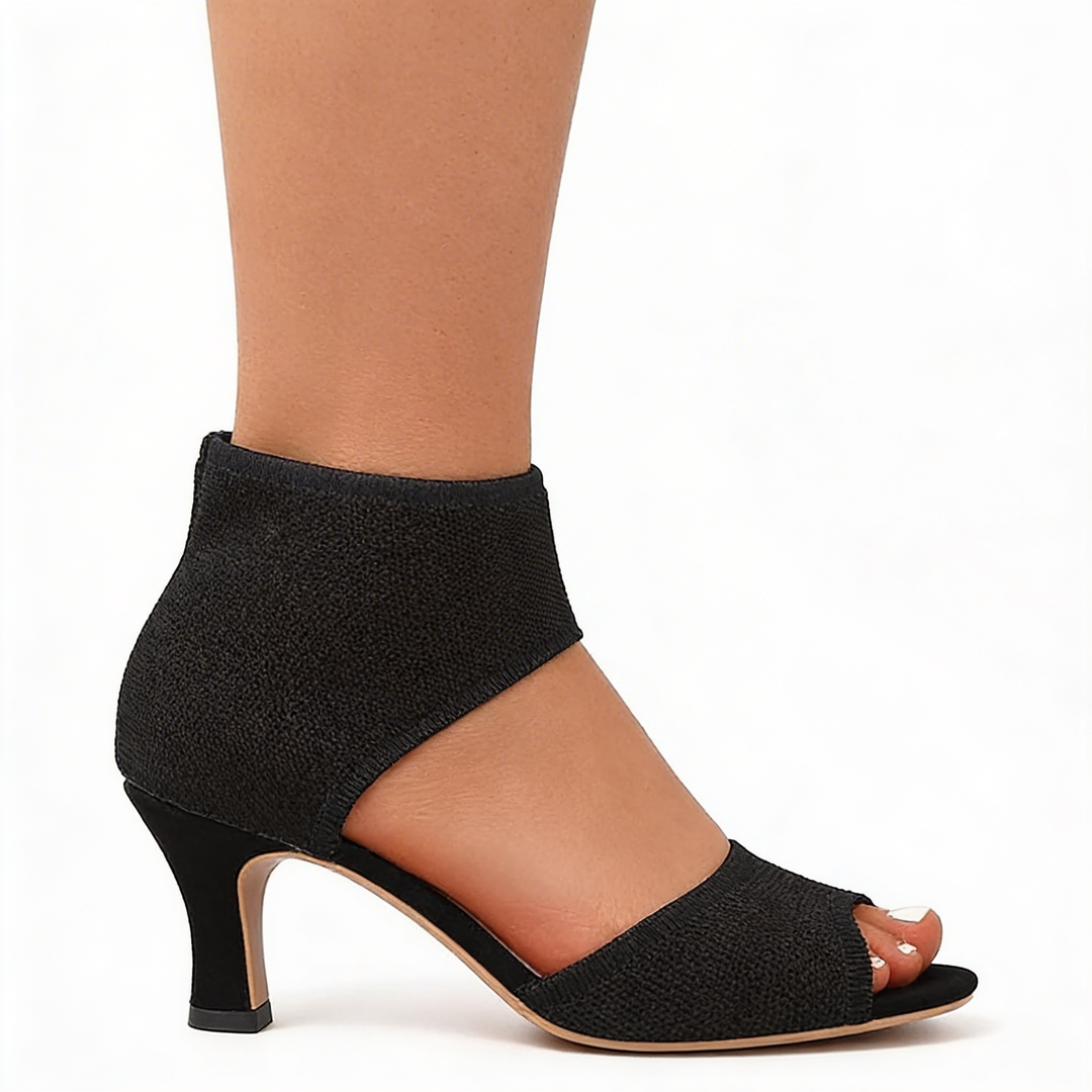 Ottilie - Knit Cut Out Heels
