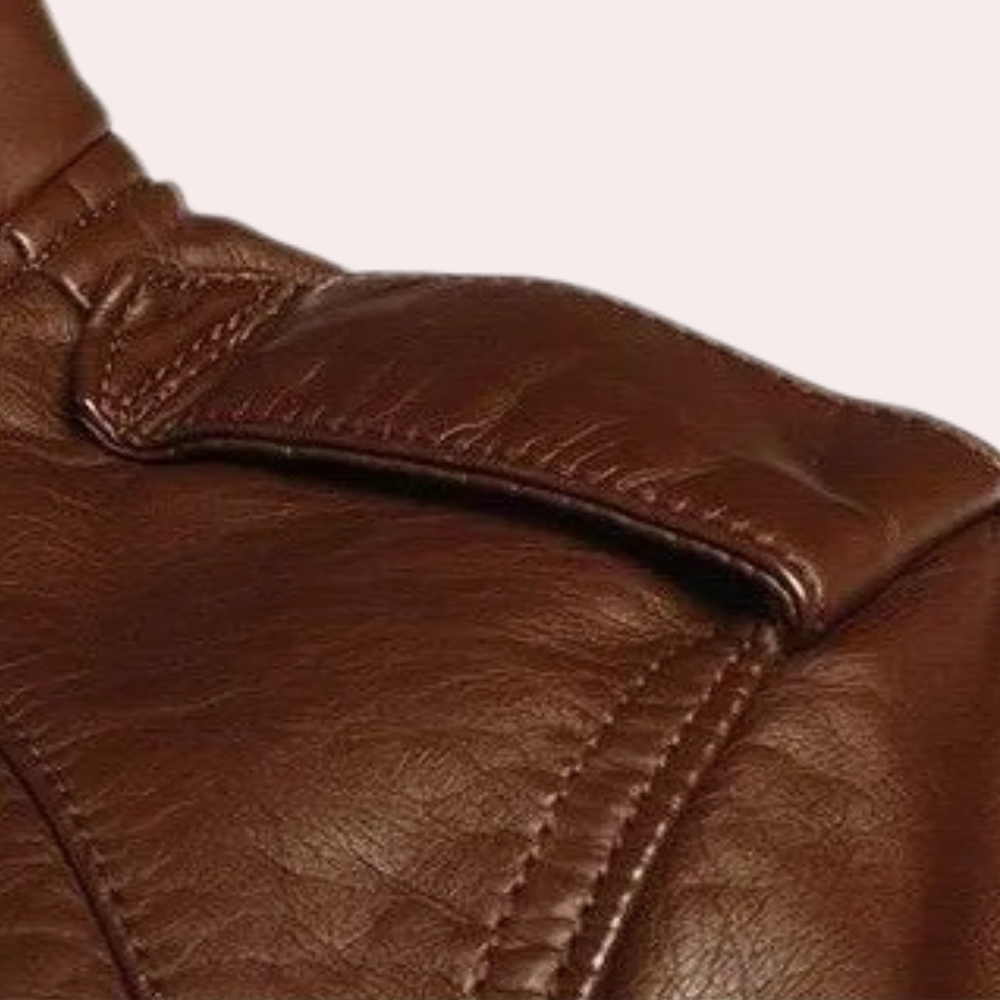 Cormac - Leather Biker Jacket