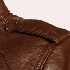 Cormac - Leather Biker Jacket