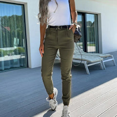 Amelia - Tapered Chino Trousers