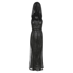Samantha - Sheer Mesh Maxi Dress