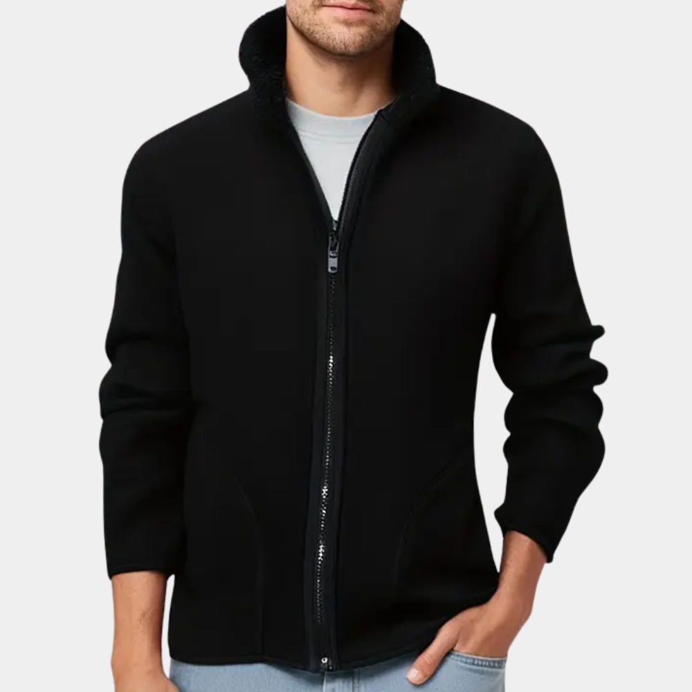 Nigel - Knitted Zip Jacket