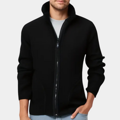 Nigel - Knitted Zip Jacket