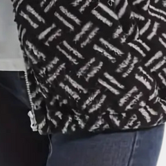 Cecilia - Patterned Fleece Jacket