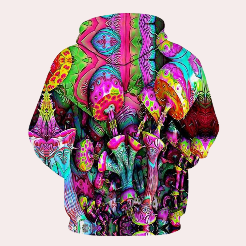 Roland - Psychedelic Print Hoodie