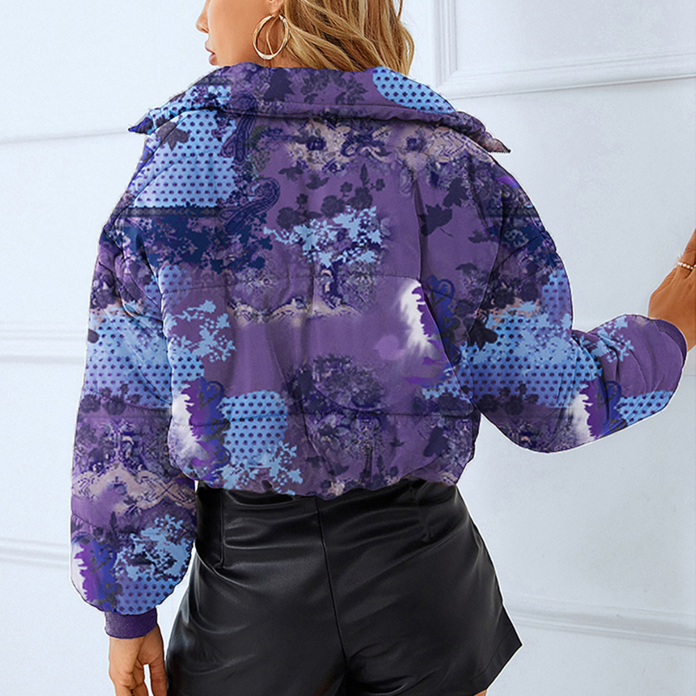 Emmeline - Mandala Print Bomber Jacket