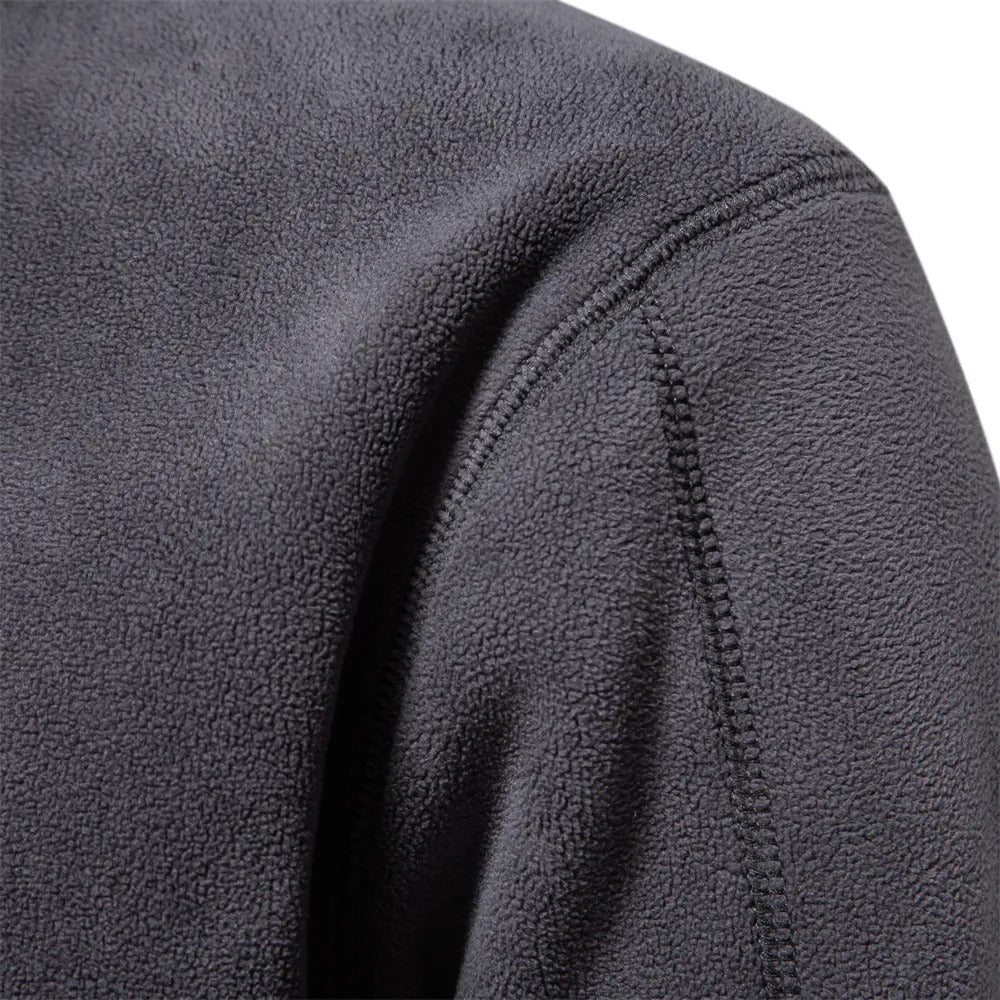 Garrett - Fleece Half Zip Jumper