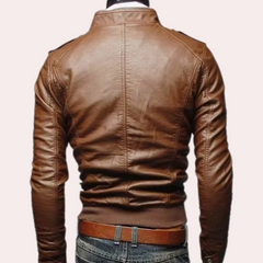 Cormac - Leather Biker Jacket