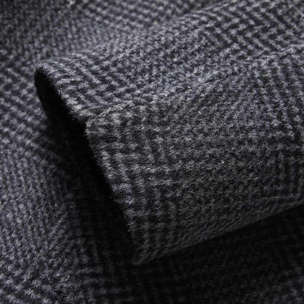 Justin - Houndstooth Wool Blazer