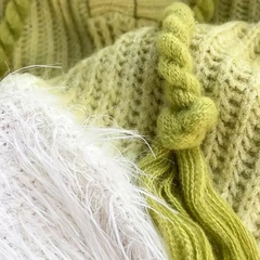 Maddison - Fluffy Colour Block Jumper